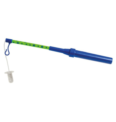 Laternenstab LED blaugr&uuml;n