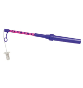 Laternenstab LED pinklila