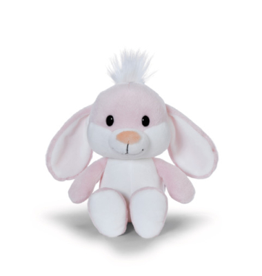 Pl&uuml;schfigur Hase hellrosa 20cm GREEN