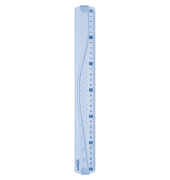 Plastiklineal Graphic 30 cm