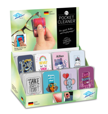 Reinigunspad Pocket Cleaner sortiert