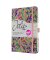 Buchkalender 7J815, Jolie, braun, pink, lila, t&uuml;rkis, 1 Woche / 2 Seiten, 13,5x20,3cm (ca. A5), 2027