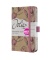 Buchkalender 7J812, Jolie, braun, rosa, wei&szlig;, 1 Woche / 2 Seiten, 9,5x15cm (ca. A6), 2027