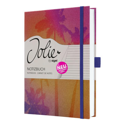 Notizbuch ca.A5 liniert Palms