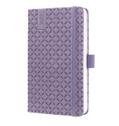 Buchkalender 7J138, Jolie, lavendel, 1 Woche / 2 Seiten, 9,5x15cm (ca. A6), 2027