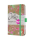 Buchkalender 7J806, Jolie, braun, gr&uuml;n, rosa, rot, 1 Woche / 2 Seiten, 9,5x15cm (ca. A6), 2027