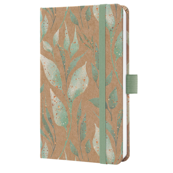 2 Stück Sigel Buchkalender 7J802, Jolie, braun, mintgrün, gold, 1 Woche / 2 Seiten, 9,5x15cm (ca. A6), 2027 4004360763670 Sigel