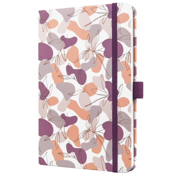 2 Stück Sigel Buchkalender 7J359, Jolie, violett, rosa, weiß, 1 Woche / 2 Seiten, 13,5x20,3cm (ca. A5), 2027 4004360763885 Sigel