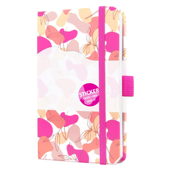 2 Stück Sigel Buchkalender 7J358, Jolie, pink, beige, weiß, 1 Woche / 2 Seiten, 9,5x15cm (ca. A6), 2027 4004360764066 Sigel