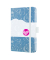 Buchkalender 7J348, Jolie, blau, wei&szlig;, 1 Woche / 2 Seiten, 9,5x15cm (ca. A6), 2027