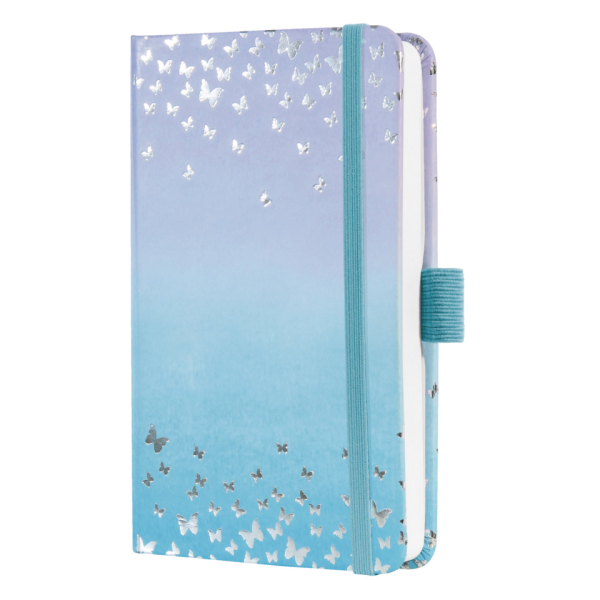 2 Stück Sigel Buchkalender 7J346, Jolie, blau, violett, 1 Woche / 2 Seiten, 9,5x15cm (ca. A6), 2027 4004360764158 Sigel