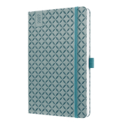 Buchkalender 7J133, Jolie, mittelblau, 1 Woche / 2 Seiten, 13,5x20,3cm (ca. A5), 2027