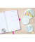 Buchkalender 7J133, Jolie, mittelblau, 1 Woche / 2 Seiten, 13,5x20,3cm (ca. A5), 2027