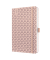 Buchkalender 7J131, Jolie, ros&eacute;, 1 Woche / 2 Seiten, 13,5x20,3cm (ca. A5), 2027
