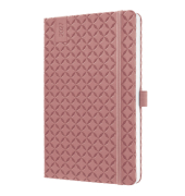 Buchkalender 7J129, Jolie, dunkelrot, 1 Woche / 2 Seiten, 13,5x20,3cm (ca. A5), 2027