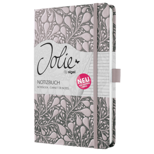2 x Sigel Notizbuch Jolie Hardcover ca. A5 Enchanted Heart 174 Seiten