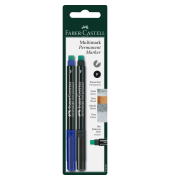 Overheadstift 2ST sw.rot