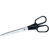 Papierschere,, 180mm, schwarz