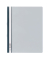 Schnellhefter Serie 2580 2580 10, A4, grau, Hartfolie, 80g, Vorderdeckel transparent