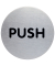 Hinweisschild PUSH