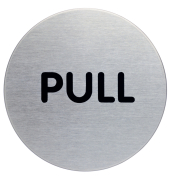 Hinweisschild PULL