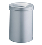 Papierkorb 3305 23, 15 Liter, rund, silbermetallic