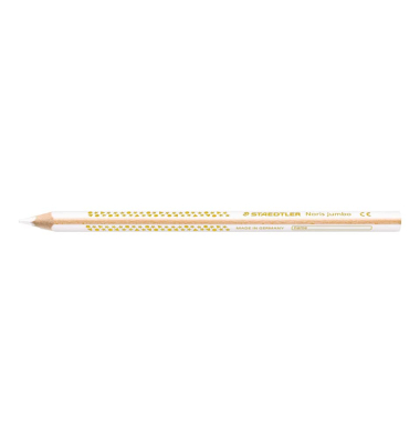 Farbstift Tricki Dicki, 1284-0, wei&szlig;, dreikant, ergonomisch