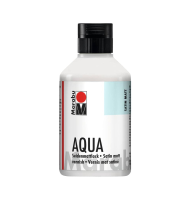 Klarlack Aqua seidenmatt