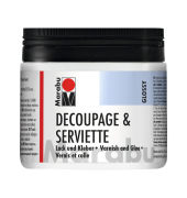 Bastelkleber 11400 075 844 Decoupage & Servietten, 500ml