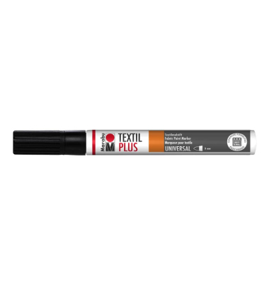 Stoffmalstift plus schwarz