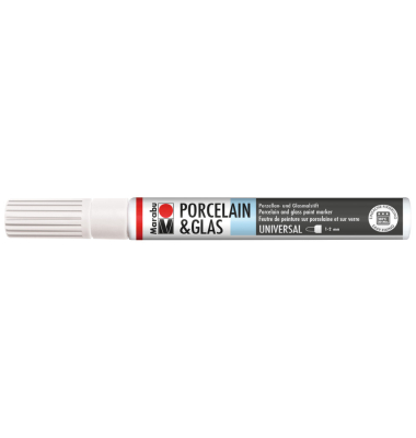Porzellanmalstift  wei&szlig;
