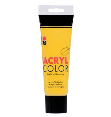 Acrylfarbe Color mittelgelb