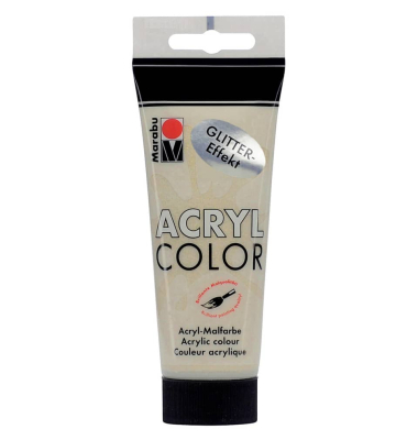 Acrylfarbe Color glitter gold