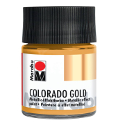 Effektfarbe Metallic gold