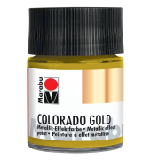 Effektfarbe Metallic antik gold