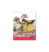 Blattmetall Fimo 14x14cm 10ST gold