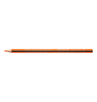 Farbstift Noris colour, 187-4, orange, dreikant, Packung