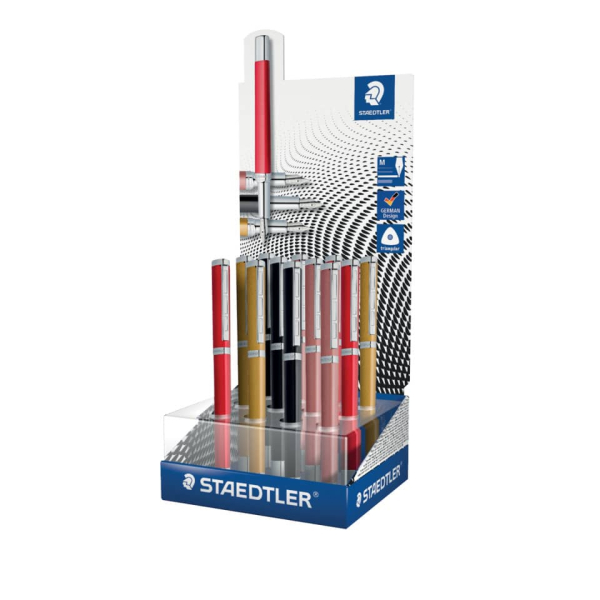 12 Stück Staedtler Füllhalter Triplus M sortiert 4007817079515 Staedtler