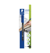 Folienstift Lumocolor, 318-3 BKDA, blau, 0,6mm, Rundspitze, nachf&uuml;llbar