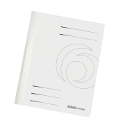 Schnellhefter easy orga 300003003, A4, wei&szlig;, Karton, 240g, Vorderdeckel wei&szlig;