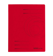 Schnellhefter easy orga 300003006, A4, rot, Karton, 240g, Vorderdeckel rot