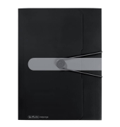 Sammelmappe 300000685 opak schwarz, Polypropylen