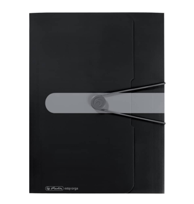 Sammelmappe 300000685 opak schwarz, Polypropylen