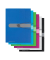 Sammelmappe easy orga to go 300000686, A4 blau, 3cm F&uuml;llh&ouml;he, Polypropylen (PP)