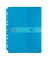 Dokumententasche Easy orga to go 300000735, A4, blau/transparent, Polypropylen, Druckknopfverschluss