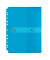 Dokumententasche Easy orga to go 300000735, A4, blau/transparent, Polypropylen, Druckknopfverschluss