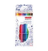 Buntstifte-Set my.pen, 300000774, 12-farbig sortiert, dreikant, Packung