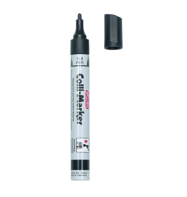 Permanentmarker 300008698, schwarz, 1-4mm 