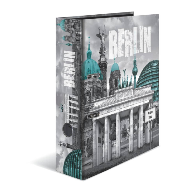 10 Stück Herma Motivordner Ordner A4 Berlin 7170, A4 70mm breit 4008705071703 Herma