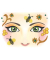 Sticker Face Art Honey Bee